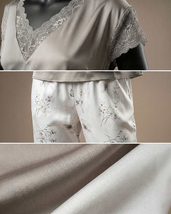 طقم بيجامه ساتان 3482-26