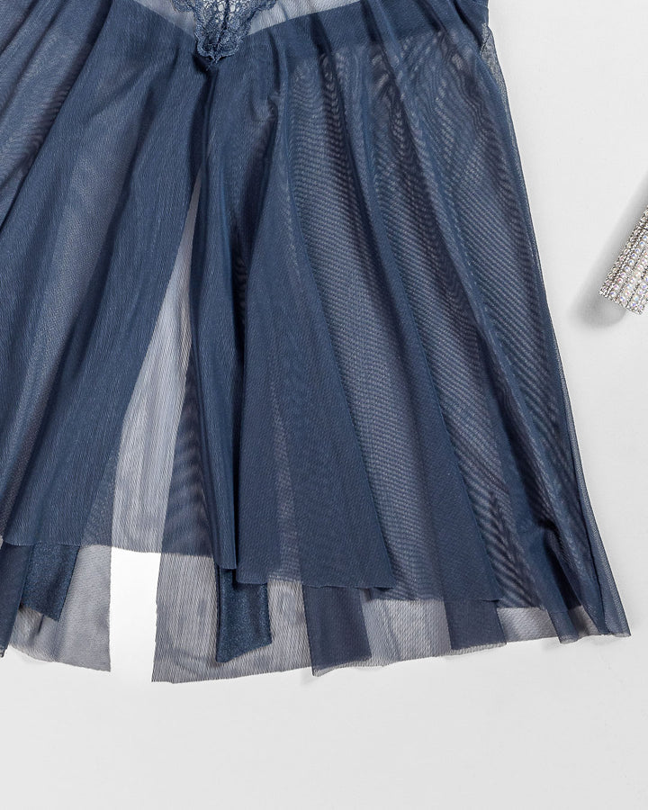 Lace Mesh Padded Babydoll 4403-26