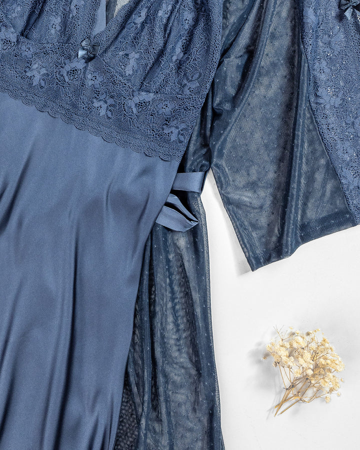 Satin Robe Set 6145-26