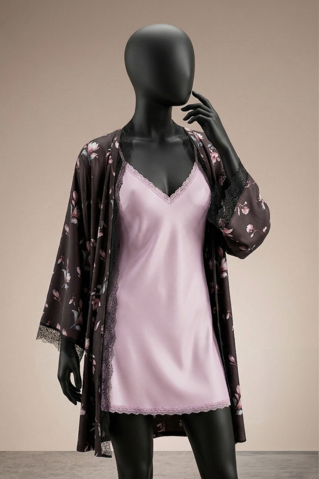 طقم روب ساتان 6162-26