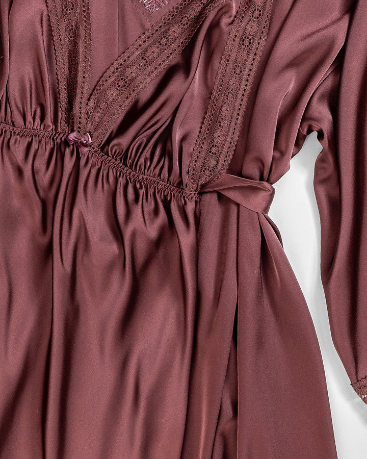 Satin Robe Set 6165-26